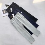 Descente Casual Pants Red Running Spring Zippered Pocket