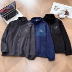 Archaeopteryx Outerwear Red Wool Fleece Spring Autumn Winter And