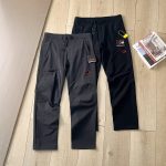 Mammut Trousers Red Double-Layer Fabric Quick-Drying Zippered Pocket