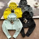 Archaeopteryx Windbreaker Yellow Running Slim Fit