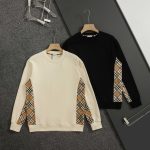 Burberry Sweatshirt Ash Cotton Pure Autumn Winter Patch