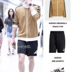 Adidas Outerwear Red Jacquard Autumn Winter Early