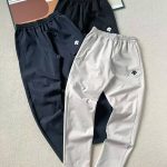 Descente Long Pants Red Suitable For Various Body Types Quick-Drying Running Urban Commuting Spring Autumn Winter Zippered Pocket