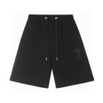 Ami Shorts Red Cotton Pure