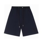 Ami Shorts Red Cotton Pure