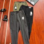 Lululemon Casual Trousers Green Spandex Quick-Drying Lightweight Outdoor Autumn Early Overlock Stitching Patch