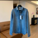 Saint Laurent Shirt Red Denim