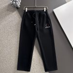 Moncler Pants Black Autumn Embroidery