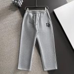Dior Pants Black Autumn Embroidery