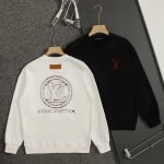 Louis Vuitton Long-Sleeved Ash Eva Cotton Autumn Winter