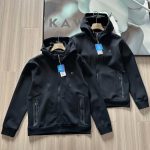 Fila Jacket Red Professional Outdoor Vibe Spring Autumn Slim Fit 3D Logo