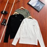 Archaeopteryx Long-Sleeved Shirts Red Cotton Polyester