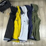 Patagonia Coat Red Softshell Fabric Soft And Smooth To The Touch
