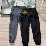 Archaeopteryx Long Pants Red Softshell Fabric Quick-Drying Adjustable Drawstring Simple Design Patch