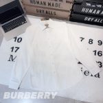 Burberry Long-Sleeved Shirt Red