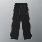 Celine Trousers Red Cotton Pure