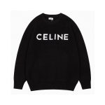 Celine Sweater Red Embroidery