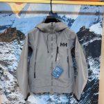 Helly Hansen Jacket Red Adhesive Water-Repellent Fabric Professional Outdoor