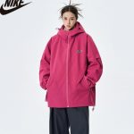 Nike Outerwear Red Relaxed Fit