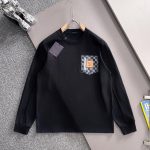 Louis Vuitton Cotton Long-Sleeved T-Shirt For Autumn