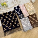 Chanel Shawl Red Eva