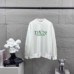 Dior Long-Sleeved Black Simple And Elegant Autumn Winter Early Patch
