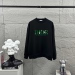 Dior Long-Sleeved Black Simple And Elegant Autumn Winter Early