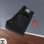 Nuoyou Pianya Jeans Red Cotton Denim Autumn Winter