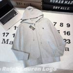 Ralph Lauren Hoodie Ash Cotton Polyester Embroidery
