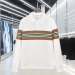 Burberry Long-Sleeved Shirt Red Summer Winter Lightweight And Breathable