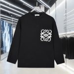 Loewe Long-Sleeved Shirts Red Cotton Wool Blend