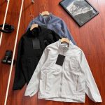 Archaeopteryx Jacket Blue Windstopper Polyester Nylon Spandex Fleece Spring Autumn