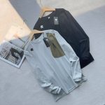 Descente Long-Sleeved Shirts Ash Exquisite Workmanship Street Style