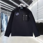 Prada Cotton Long-Sleeved T-Shirt
