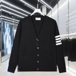 Thom Browne Wool Long-Sleeved Shirts For Fall