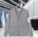 Thom Browne Wool Long-Sleeved Shirts For Fall