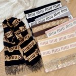 Miu Casual Wear Ash Cashmere Autumn Winter