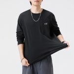 Archaeopteryx Long-Sleeved Shirts Red Unrestricted Movement Quick-Drying Running Spring Summer Autumn Patch