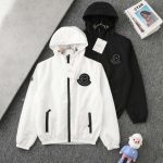Moncler Outerwear Red Nylon Fabric Enhanced Comfort