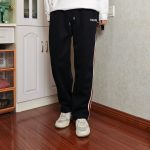 Celine Long Pants Black Double-Sided Fabric Winter Embroidery