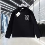 Dior Long-Sleeved T-Shirt Red Cotton Pure