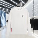 Prada Knit Fabric Long-Sleeved Shirts For Spring