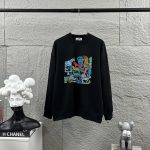 Hermes Long-Sleeved Black Autumn Winter Early