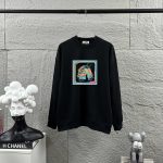 Hermes Long-Sleeved Black Autumn Winter Early