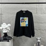 Hermes Long-Sleeved Black Autumn Winter Early