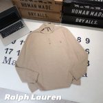 Ralph Lauren Long-Sleeved Ash Cotton Pure
