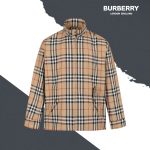 Burberry Coat Red Nylon