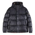 Burberry Down Jacket Brown Goose Autumn Winter Patch
