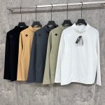 Descente Long-Sleeved Red Cotton Quick-Drying Fabric Running