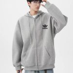 Adidas T-Shirts Red Cotton Spring Autumn Embroidery